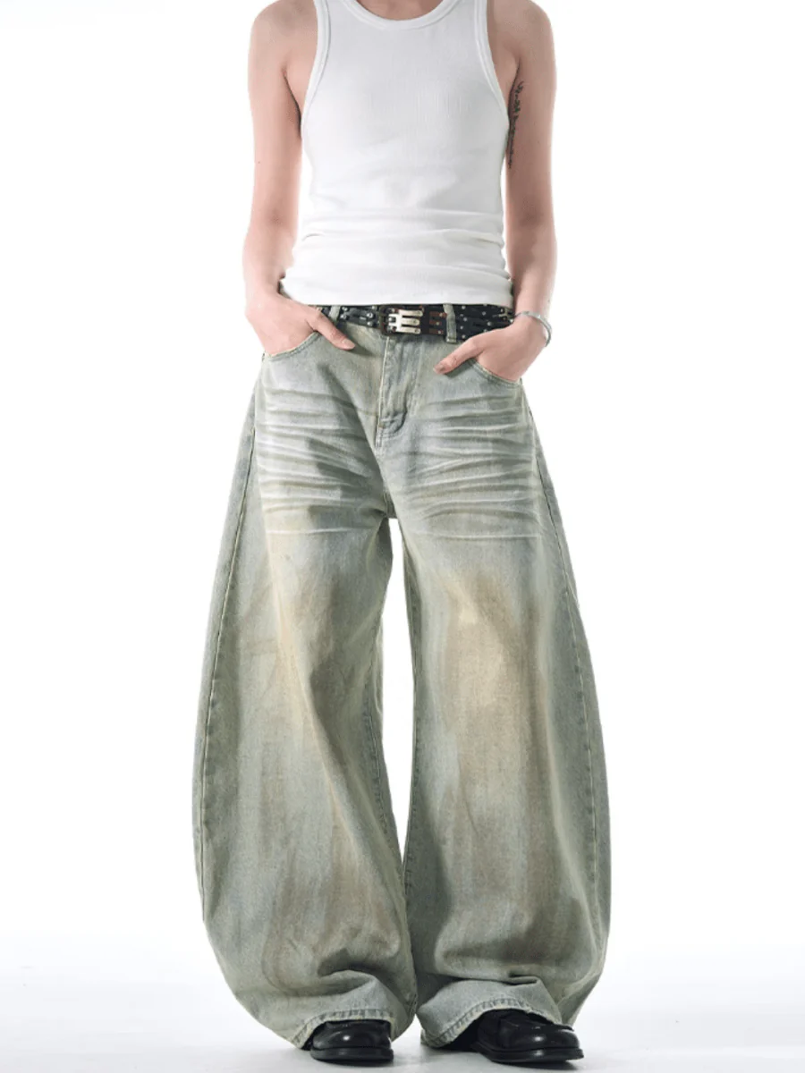 [MADWITCH] loose casual jeans st1866