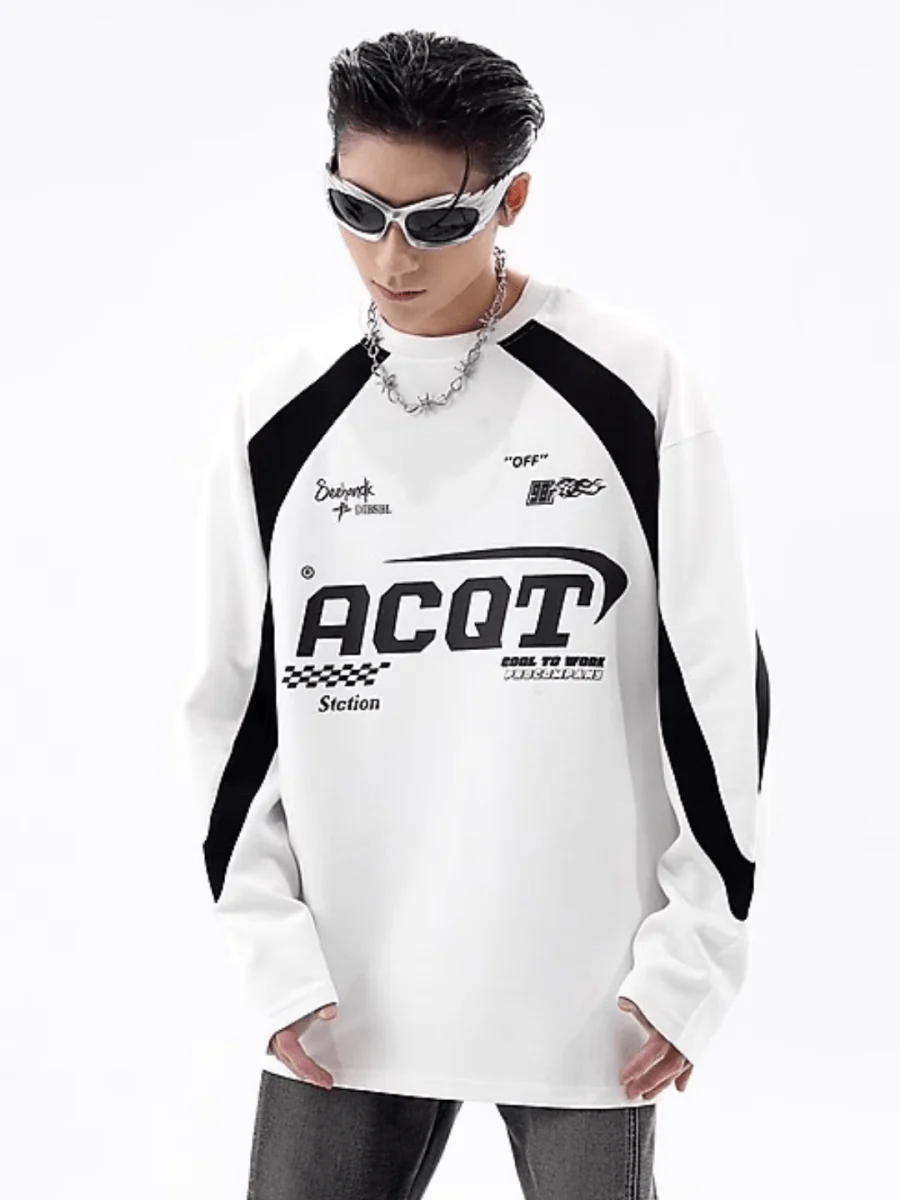 [TREND ST] High Street Round Neck Sweat st1855