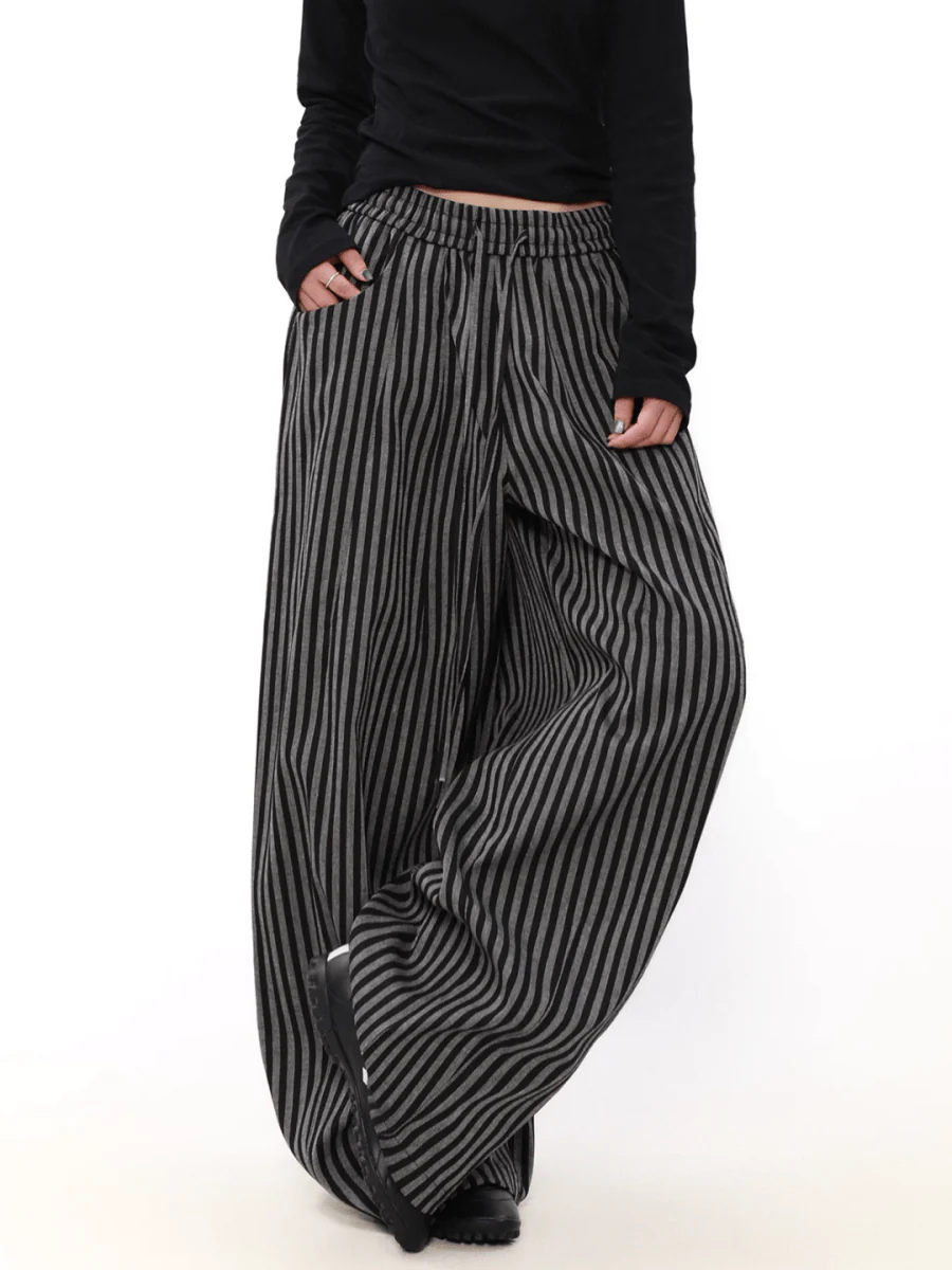 [MRNEARLY] stripes street pants st1842