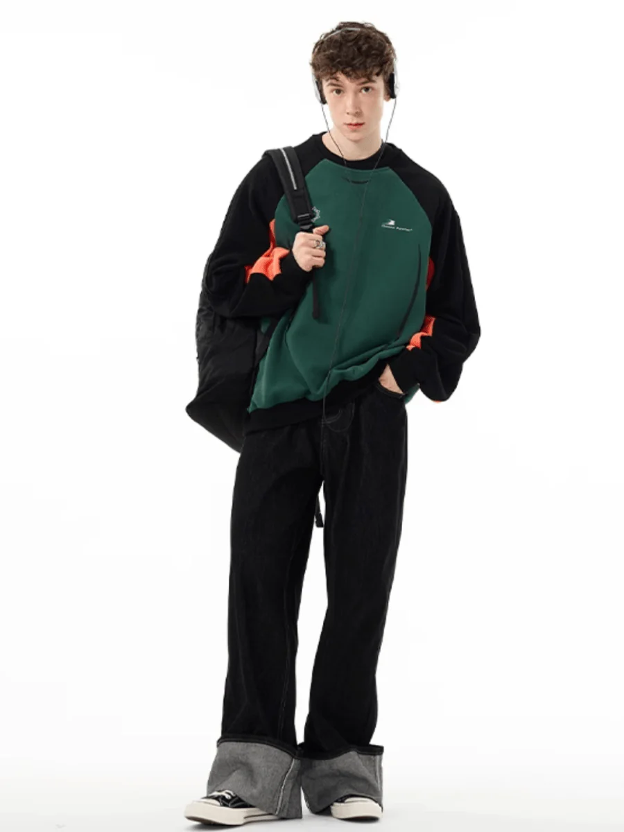 [MADWITCH] round neck sweater st1861