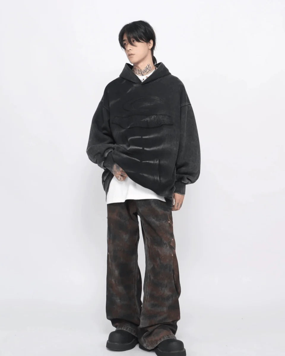 【Mz】street letters hooded st1887