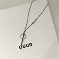 [MRCYC] SILVER NECKLACE st1020